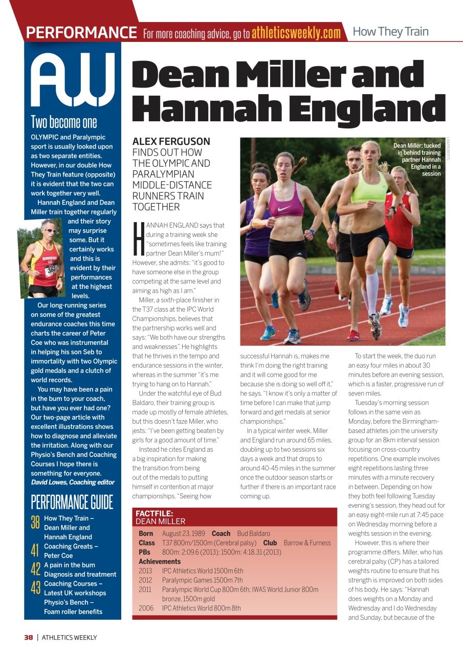 AW – Athletics Weekly Magazine Preview Pages