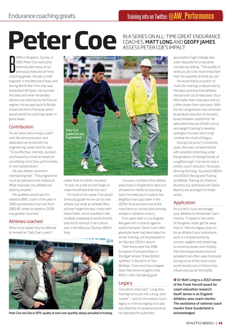 AW – Athletics Weekly Magazine Preview Pages