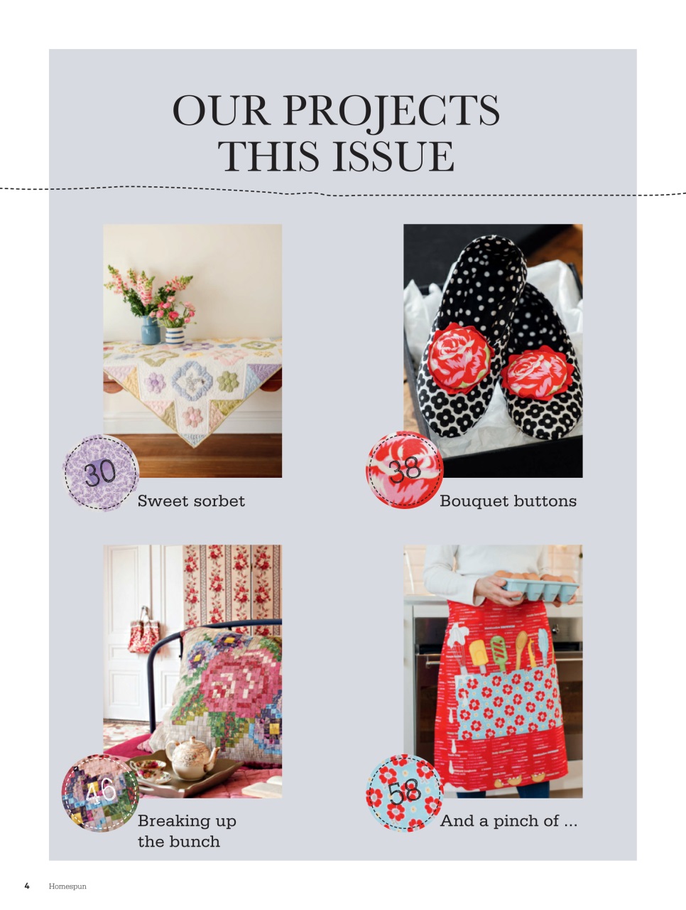 Homespun Preview Pages