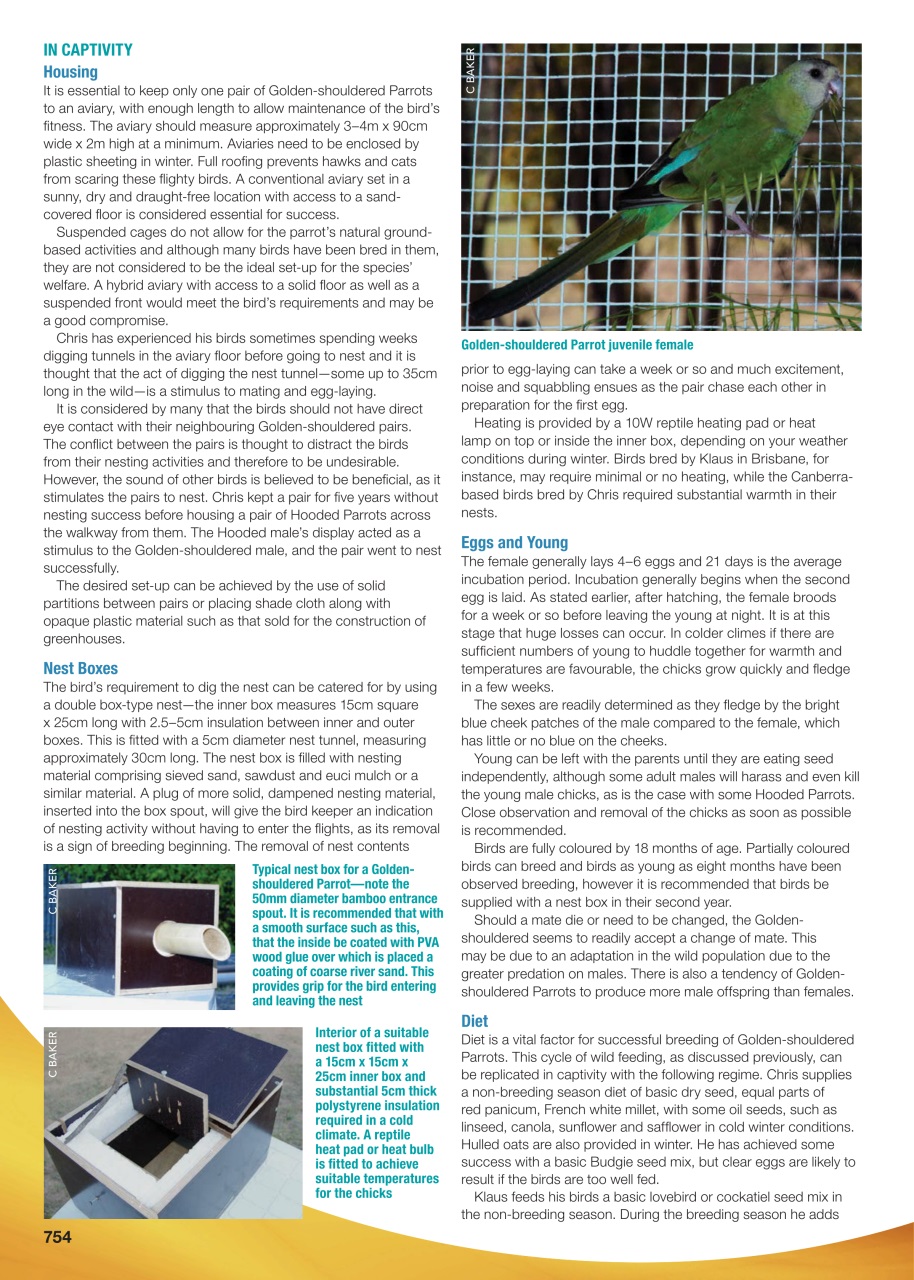 Australian Birdkeeper Magazine Preview Pages