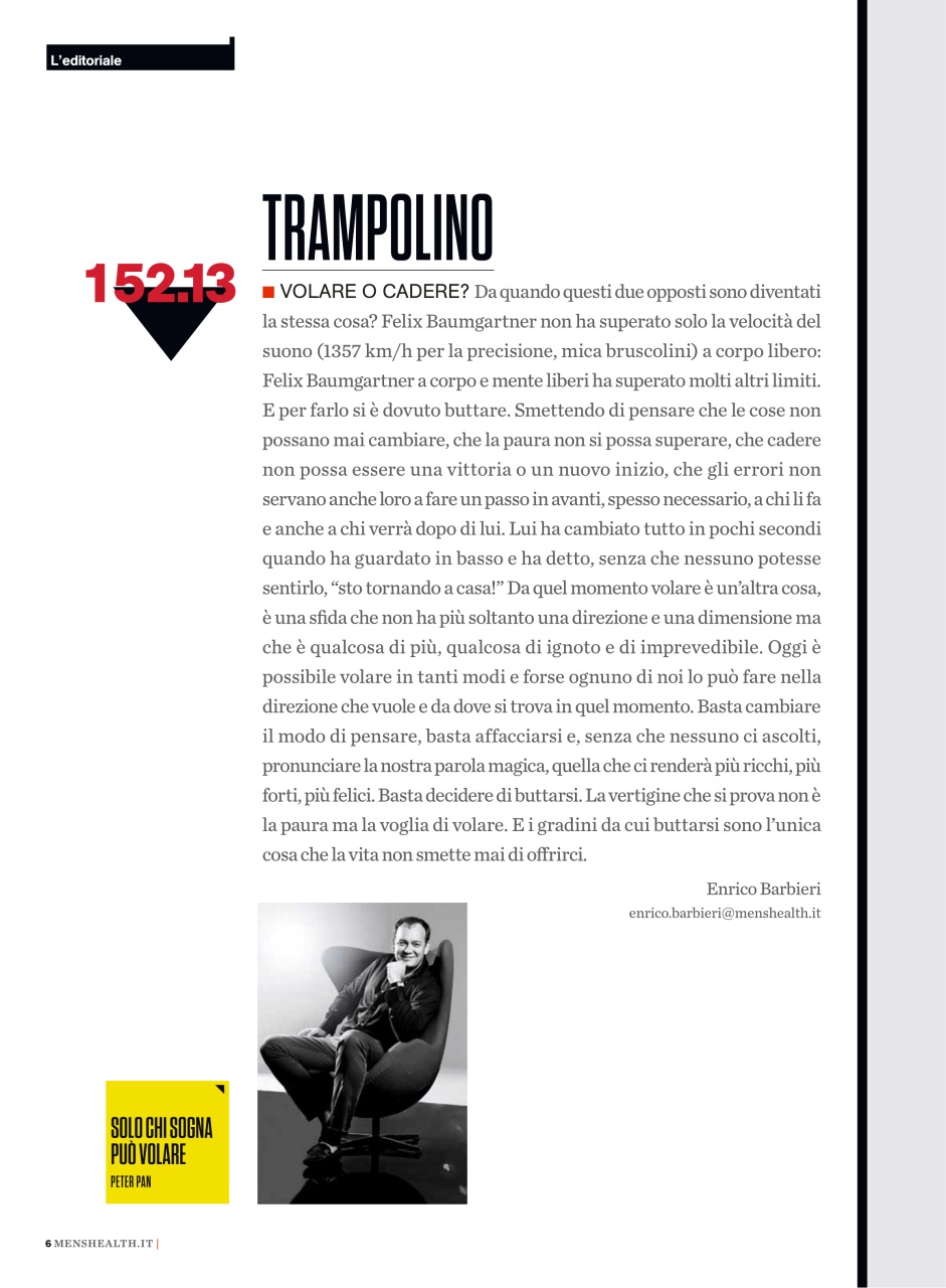 Men's Health Italia Preview Pages