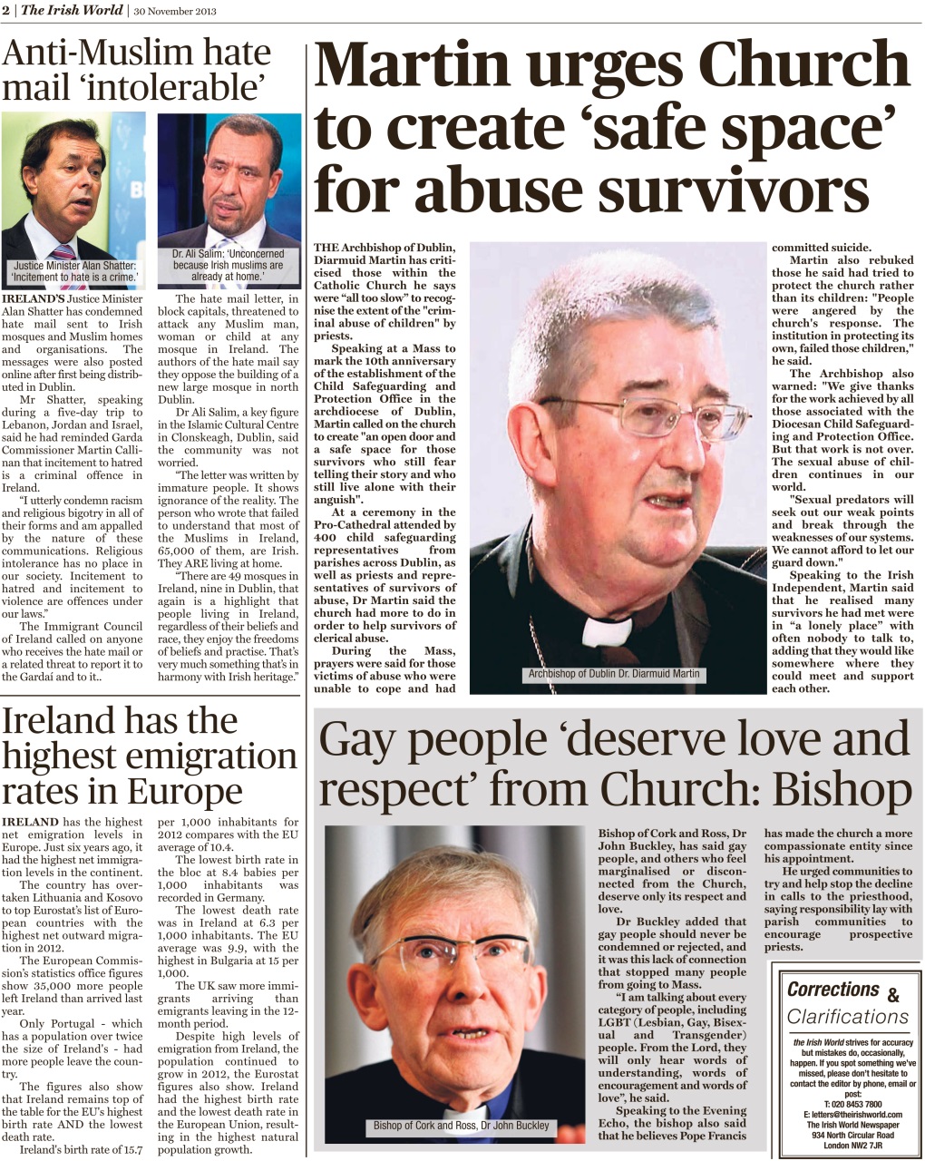 Irish World Preview Pages