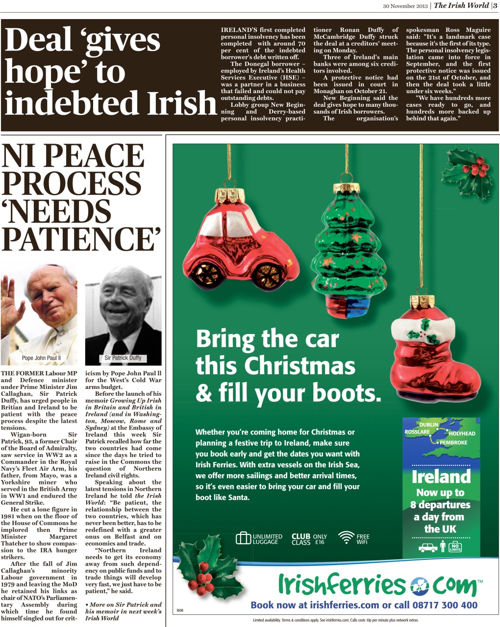 Irish World Preview Pages