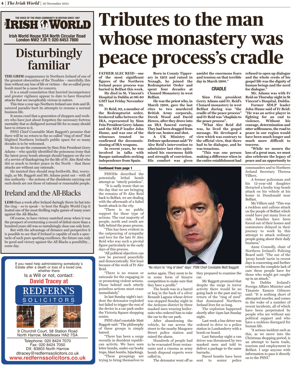 Irish World Preview Pages