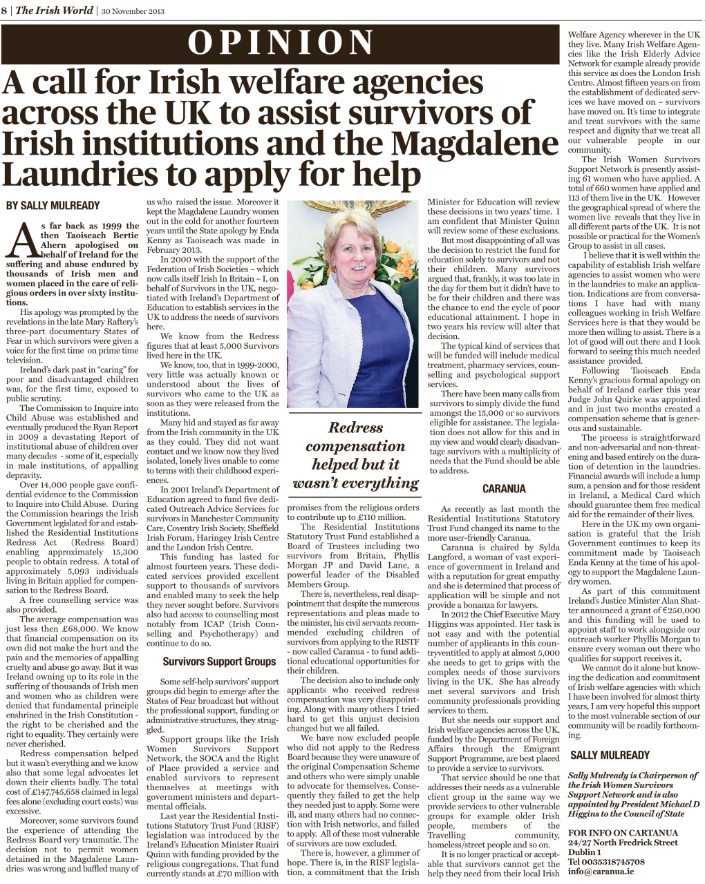 Irish World Preview Pages