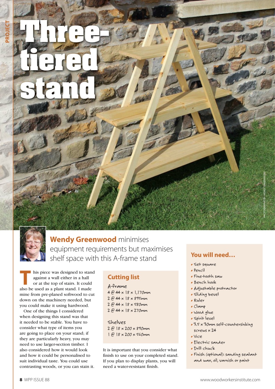 Woodworking Crafts Magazine Preview Pages