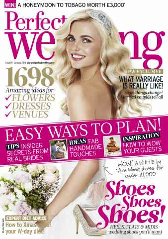 Perfect Wedding issue January 2014
