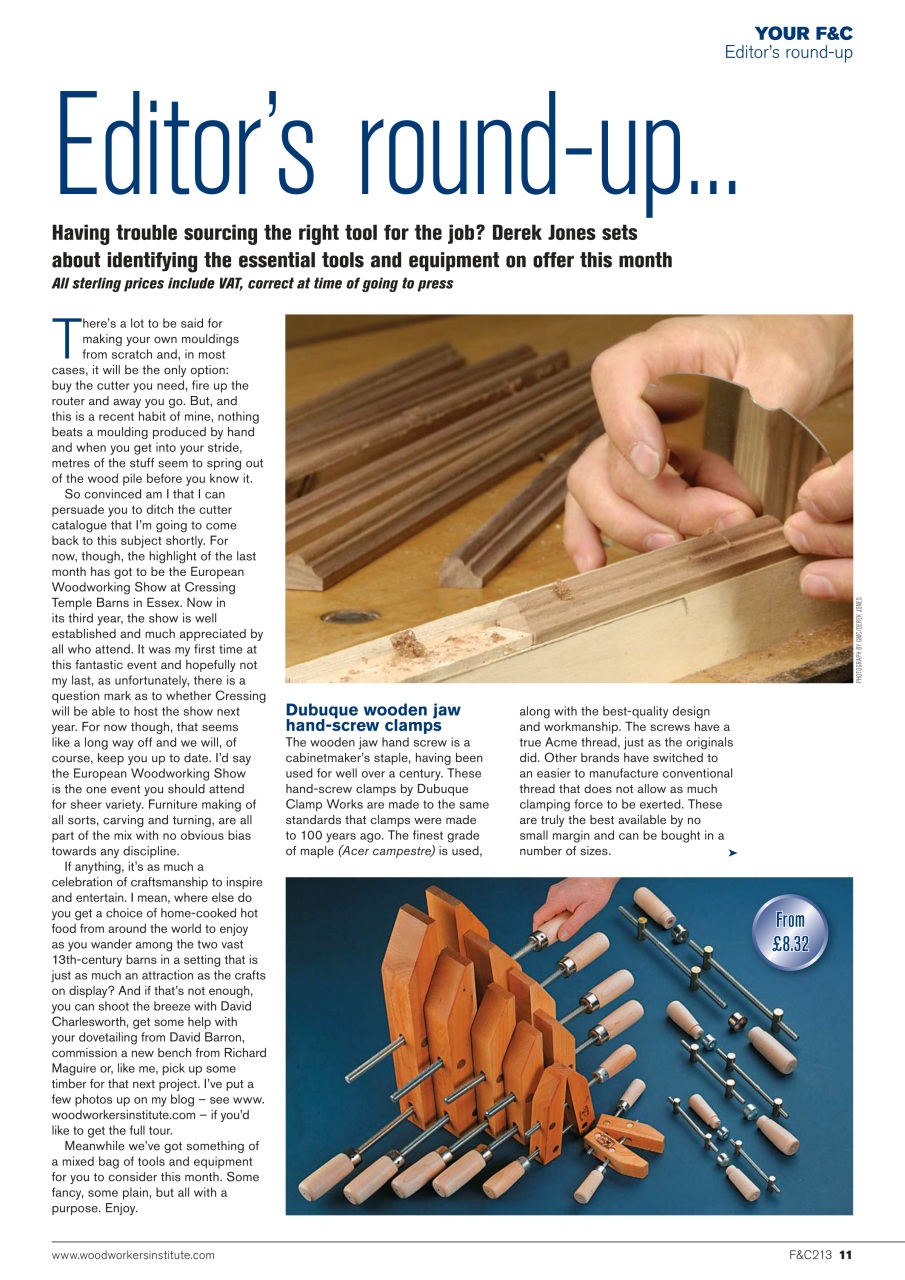 Furniture & Cabinetmaking Preview Pages