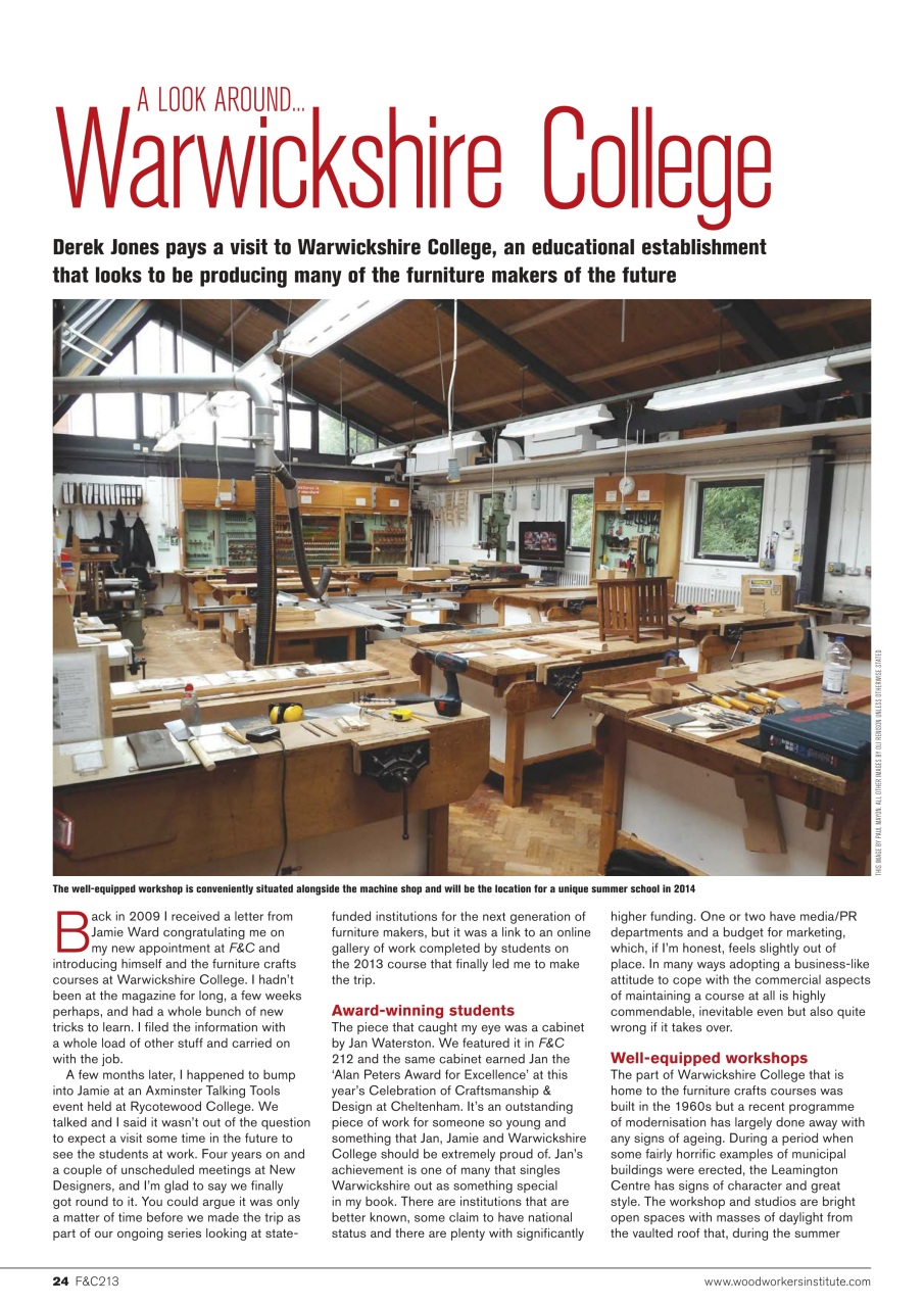 Furniture & Cabinetmaking Preview Pages