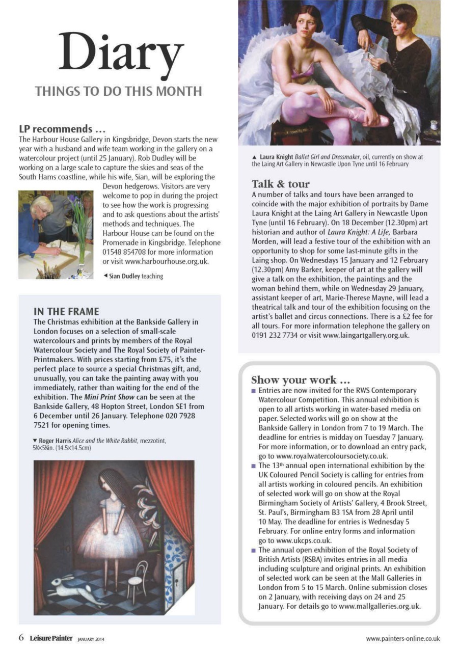 Leisure Painter & The Artist Preview Pages