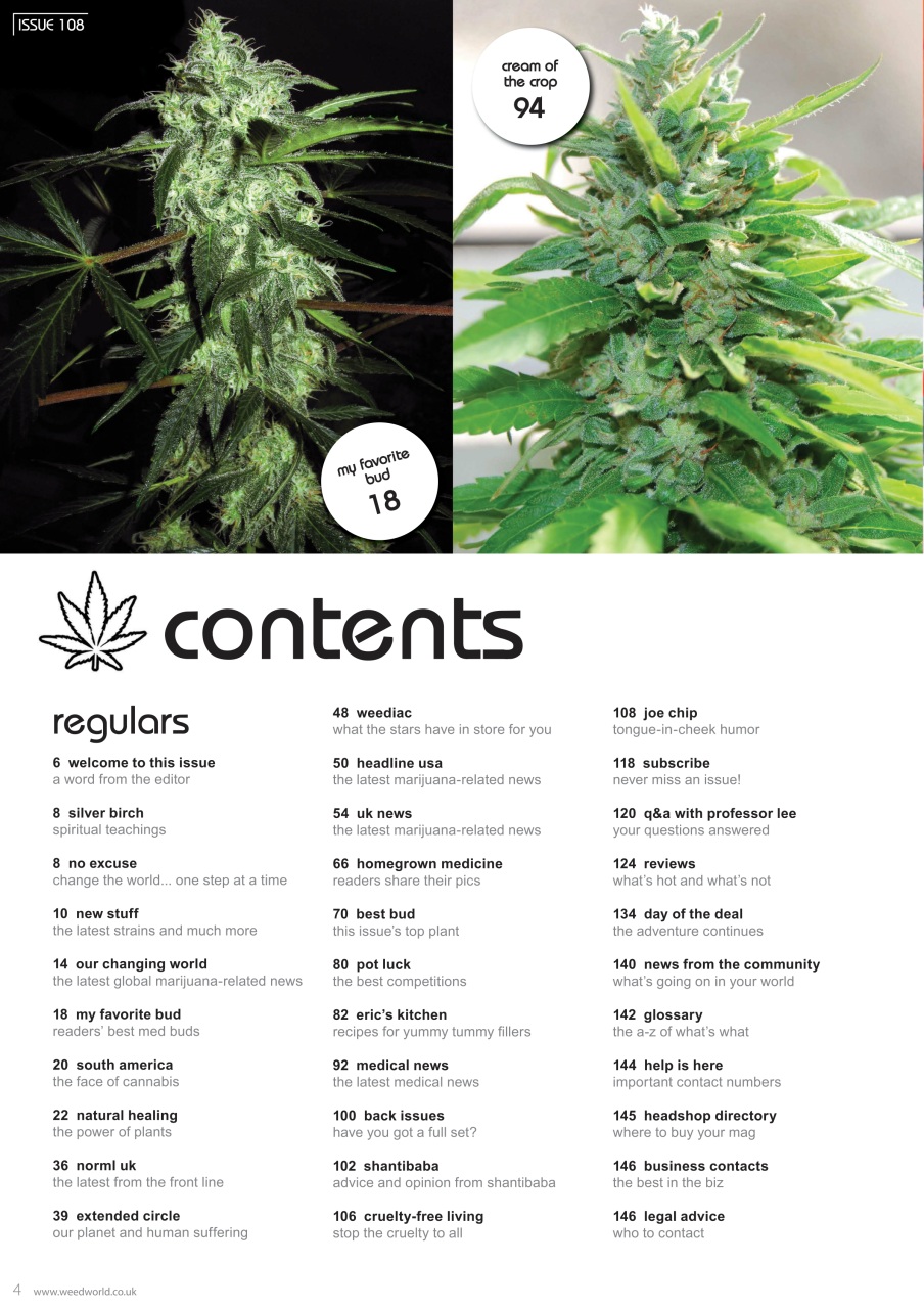 Weed World Preview Pages