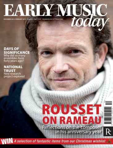 Early Music Today issue Dec - Feb 2013