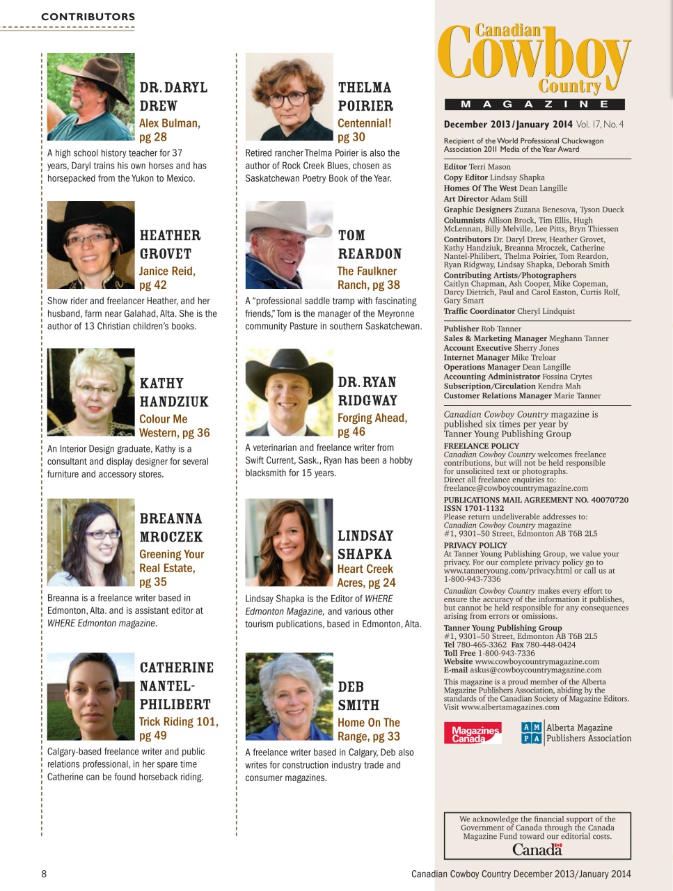 Canadian Cowboy Country Preview Pages