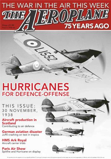 Aeroplane Weekly - The War in the Air 75 years ago issue 