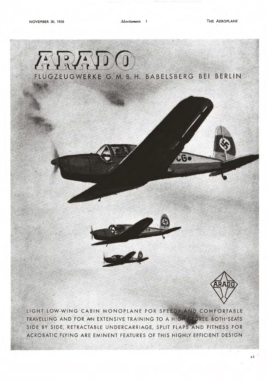 Aeroplane Weekly - The War in the Air 75 years ago Preview Pages