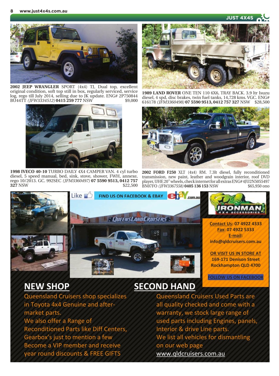 JUST 4X4S Preview Pages