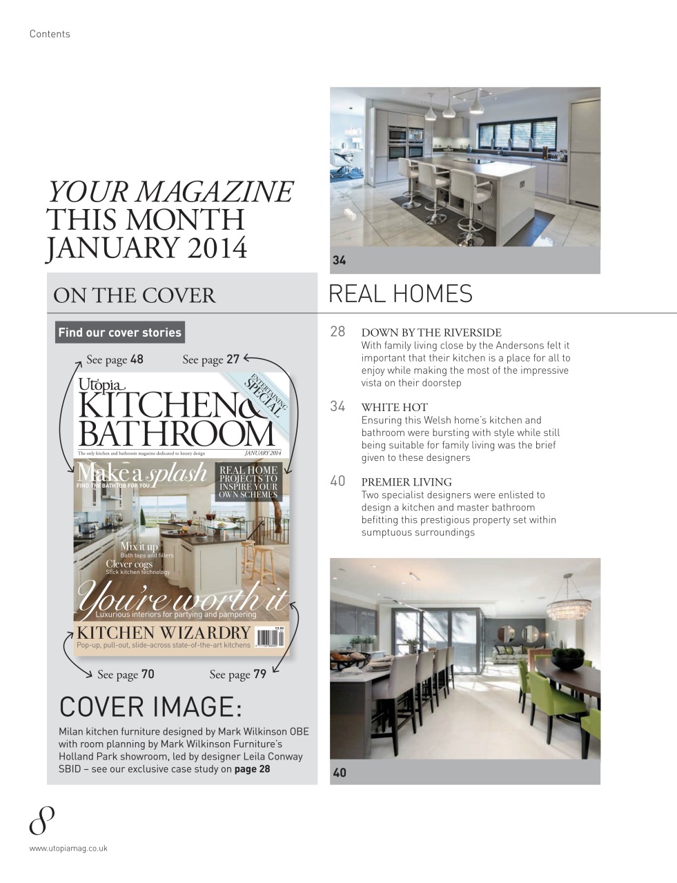 Utopia Kitchen & Bathroom Preview Pages
