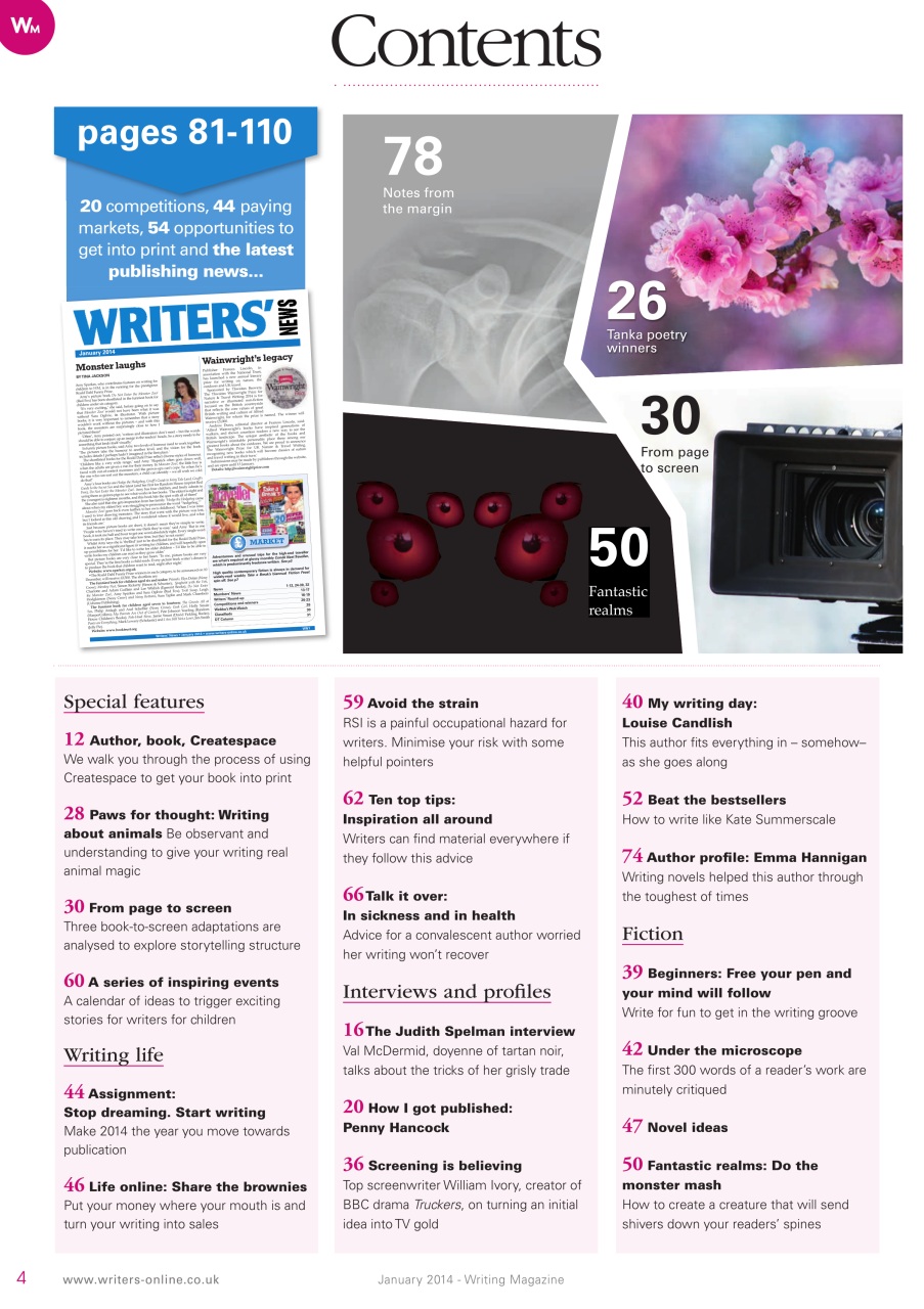 Writing Magazine Preview Pages