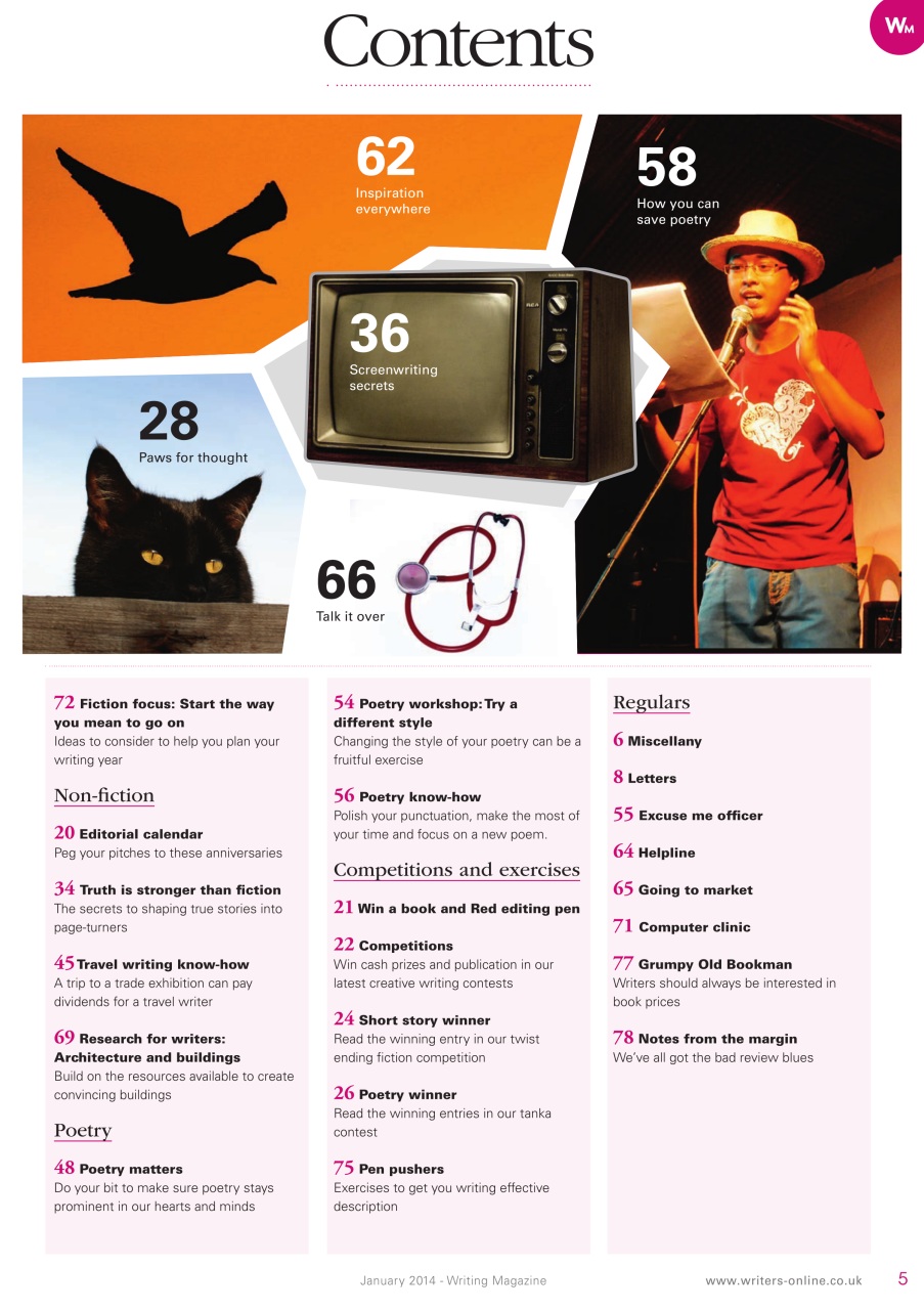 Writing Magazine Preview Pages