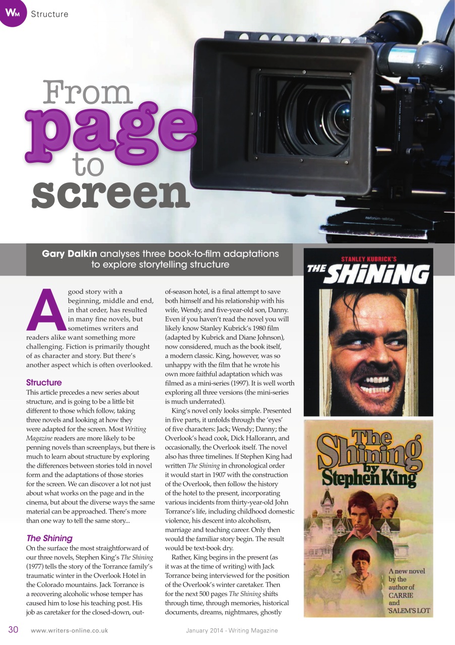 Writing Magazine Preview Pages