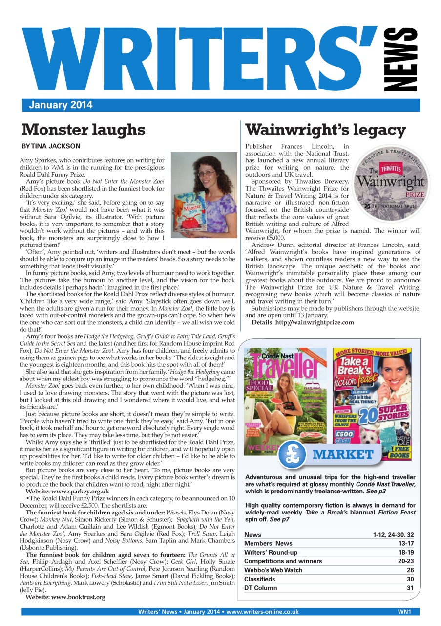 Writing Magazine Preview Pages