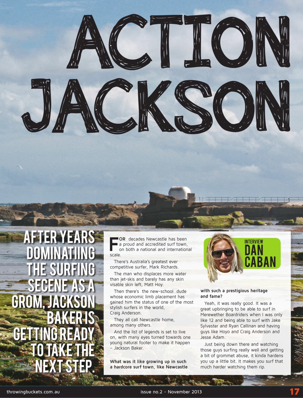 Throwing Buckets Preview Pages