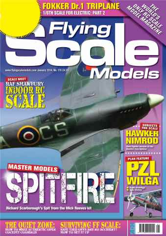 Flying Scale Models issue January 2014