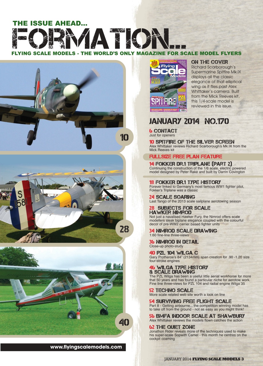Flying Scale Models Preview Pages