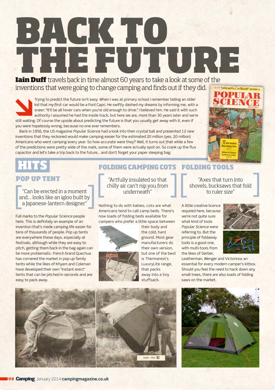 Camping Preview Pages