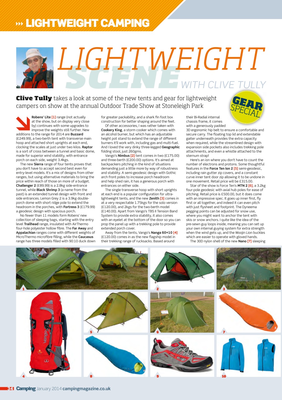 Camping Preview Pages