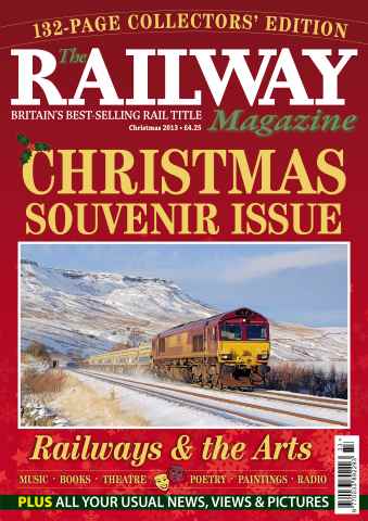 Railway Magazine issue Christmas 2013