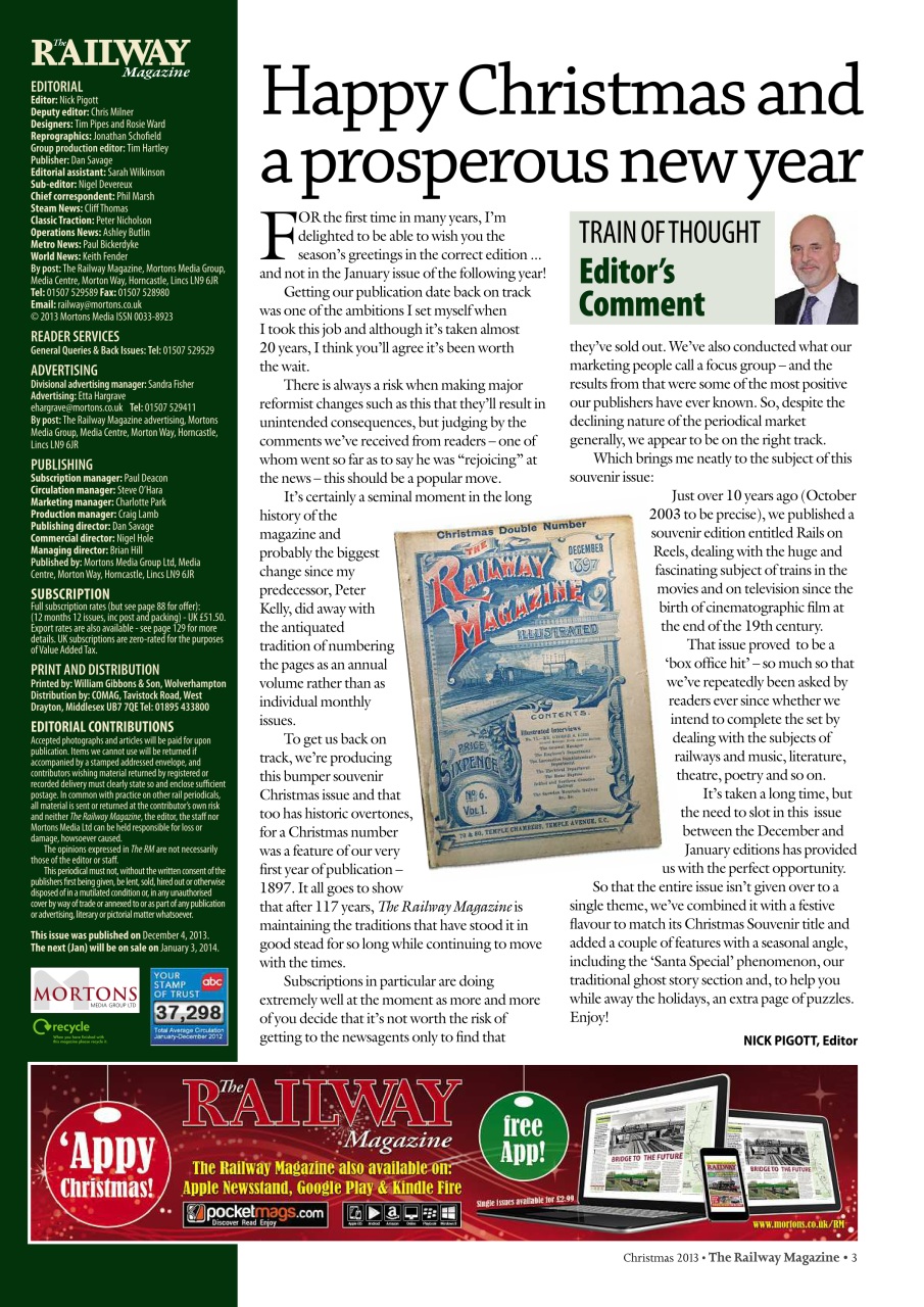 Railway Magazine Preview Pages