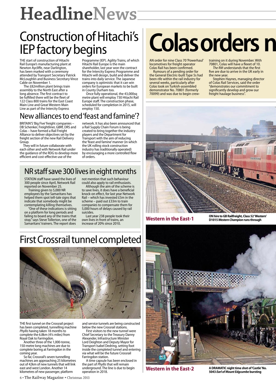Railway Magazine Preview Pages