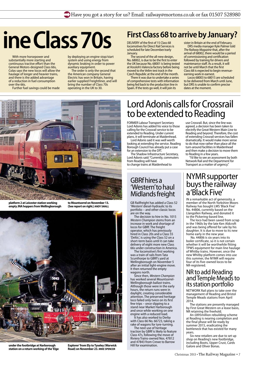 Railway Magazine Preview Pages
