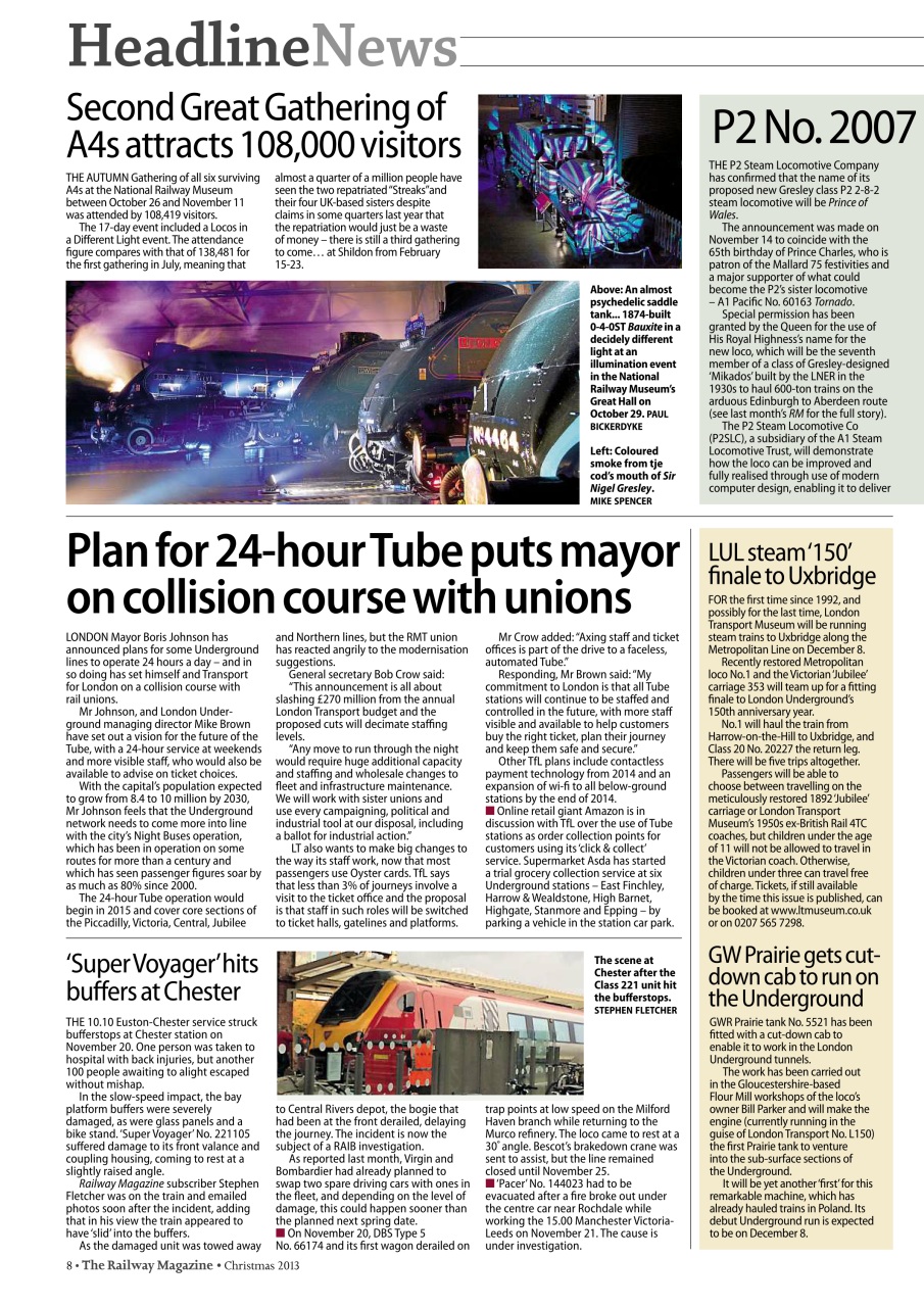 Railway Magazine Preview Pages