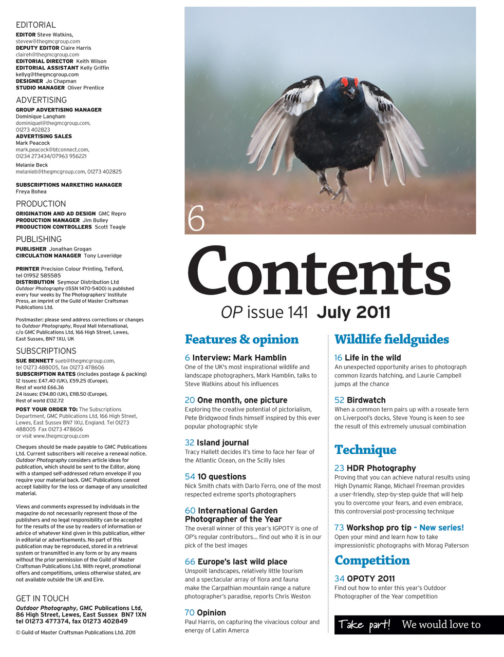 Outdoor Photography Preview Pages