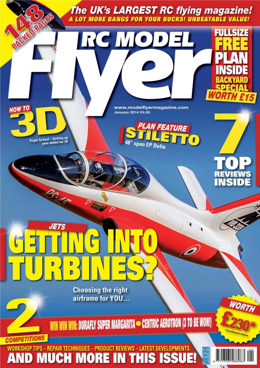 Radio Control Model Flyer Preview Pages
