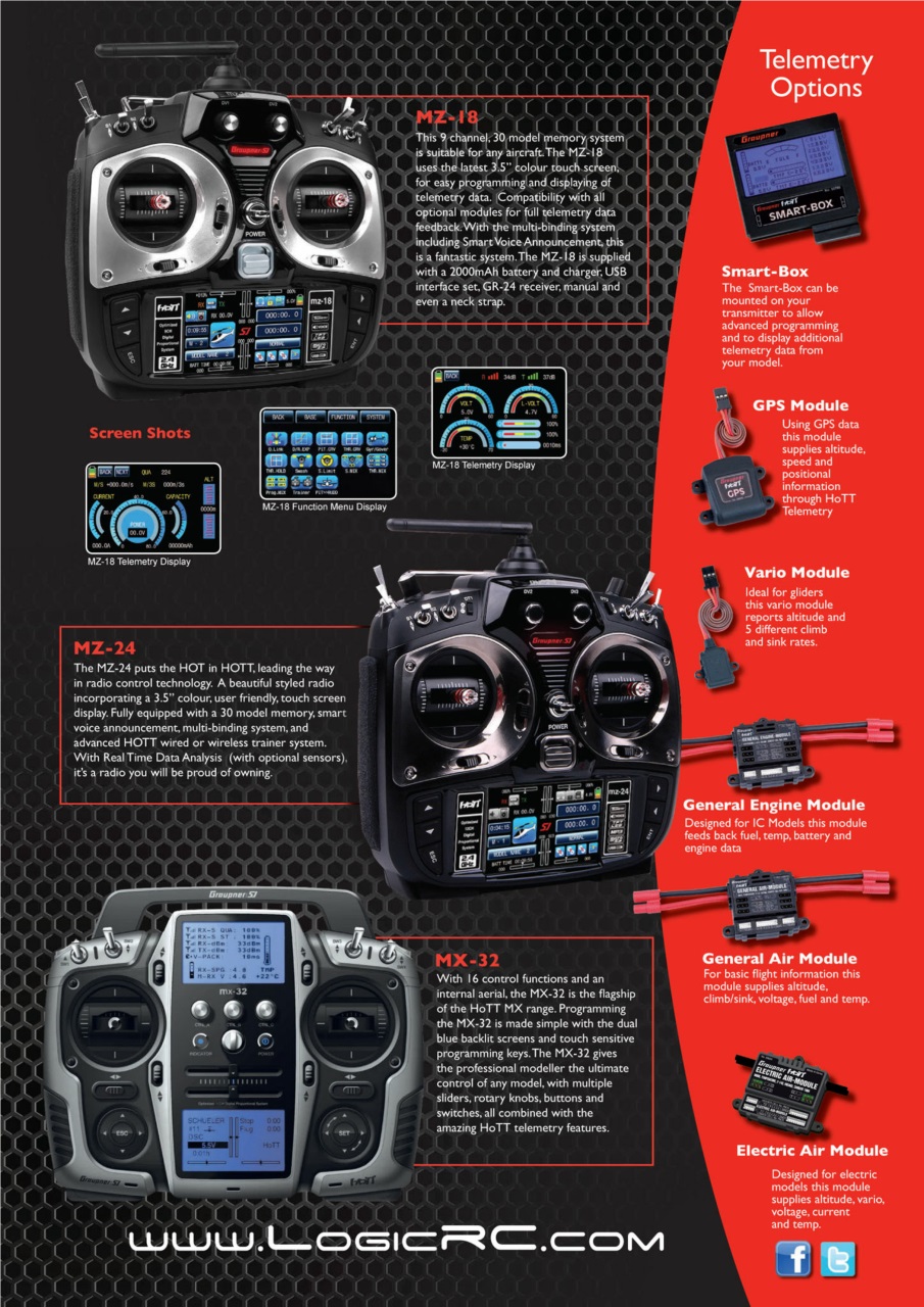Radio Control Model Flyer Preview Pages