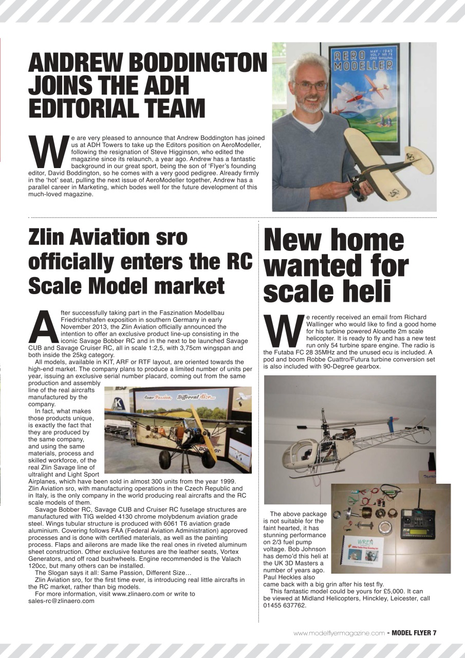 Radio Control Model Flyer Preview Pages