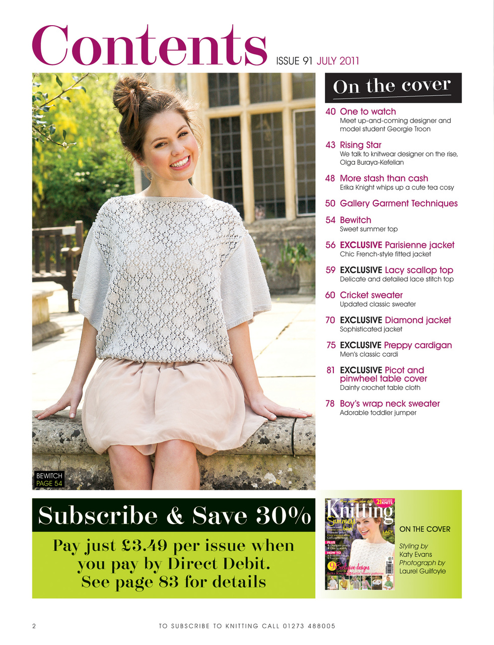 Knitting Preview Pages