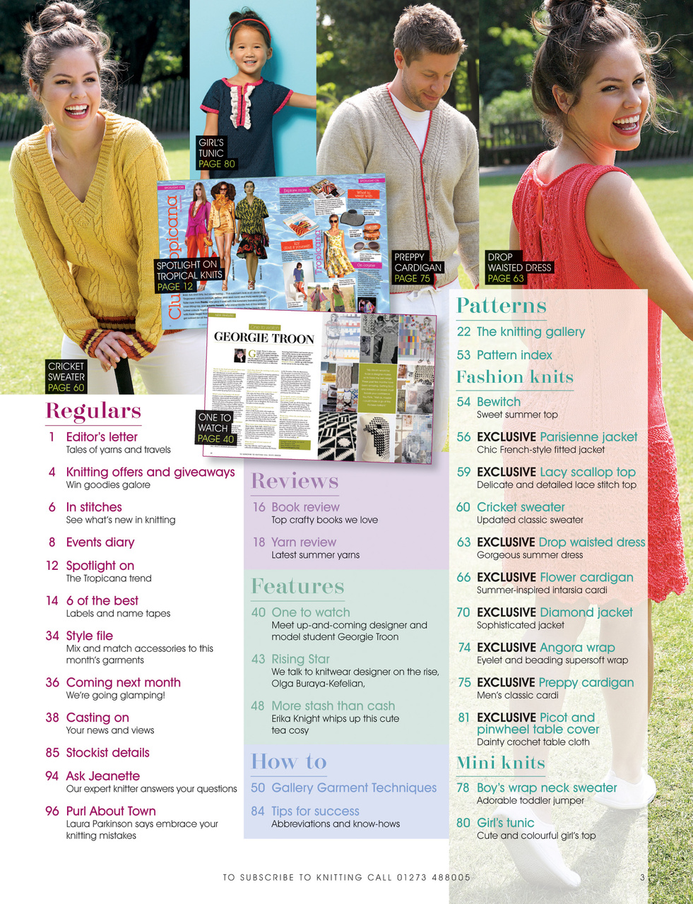 Knitting Preview Pages