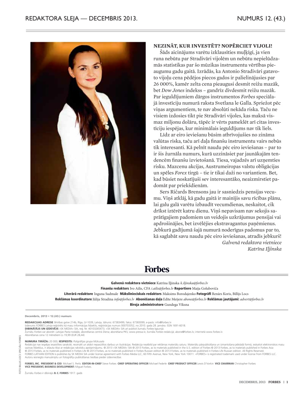 Forbes Latvia Preview Pages