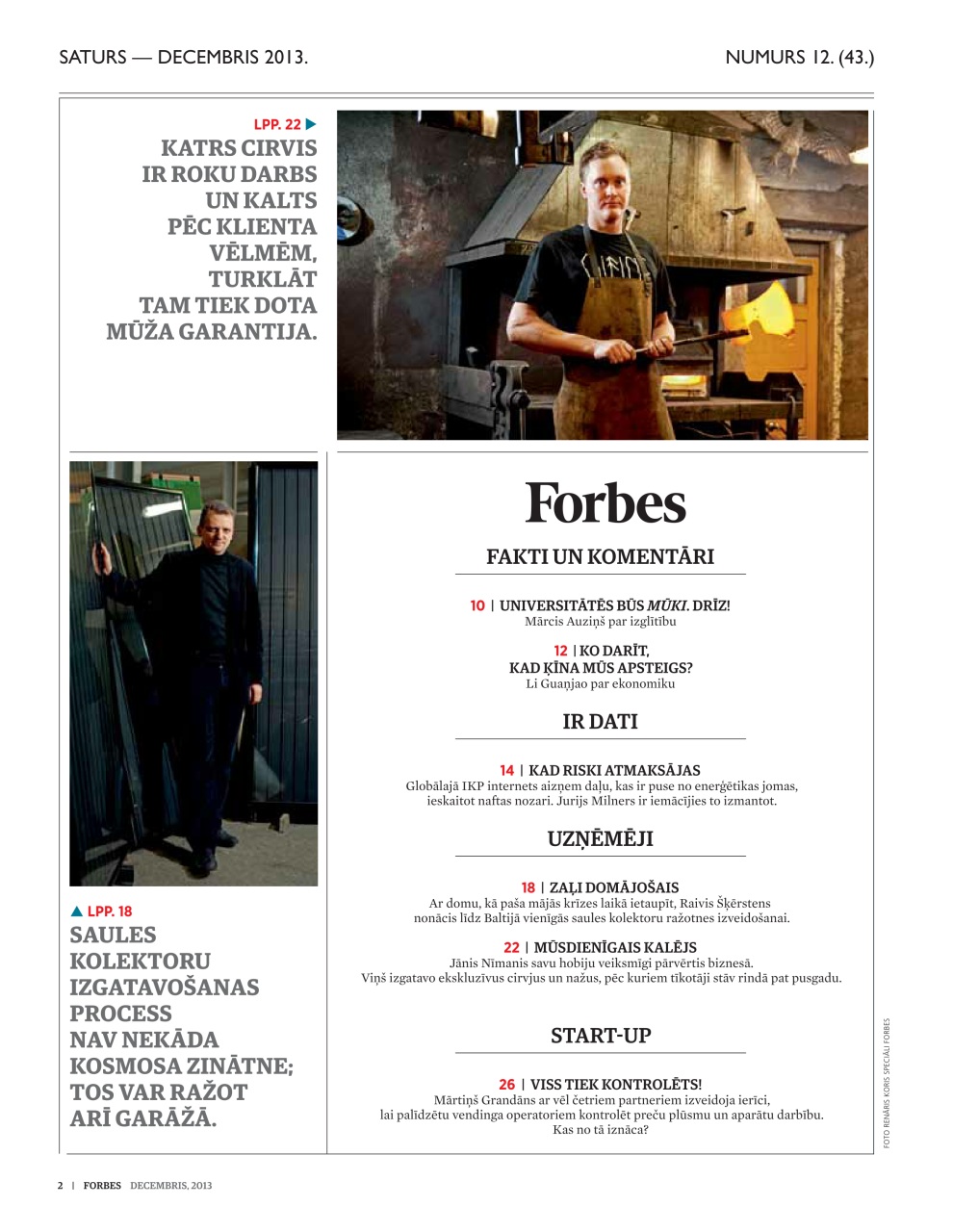 Forbes Latvia Preview Pages