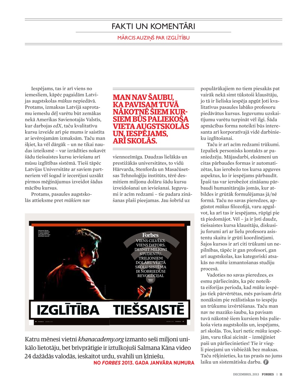 Forbes Latvia Preview Pages