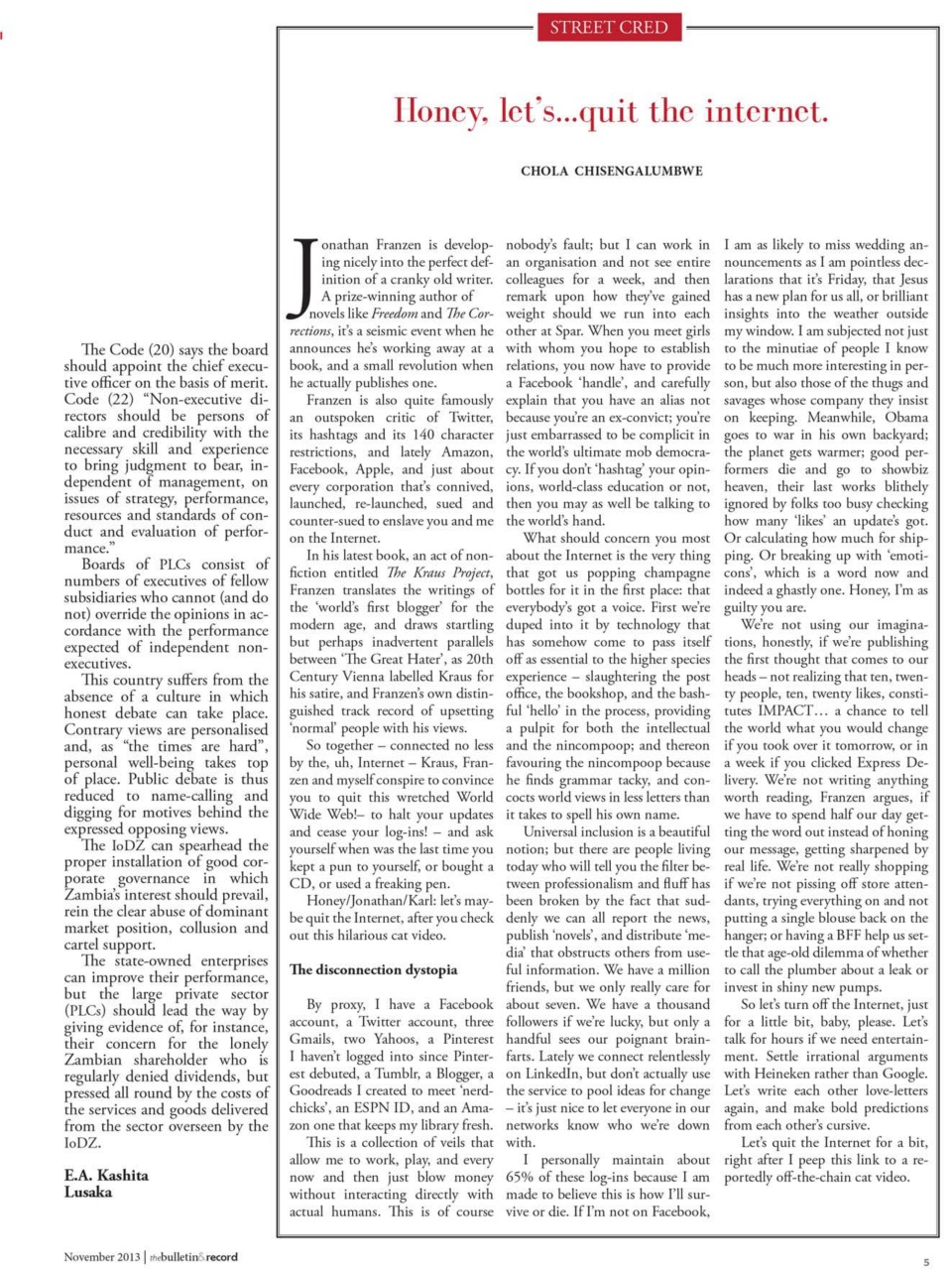 The Bulletin & Record Preview Pages