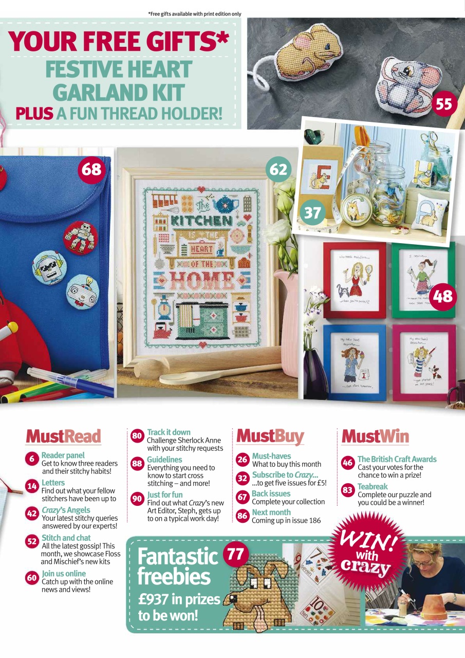 Cross Stitch Crazy Preview Pages