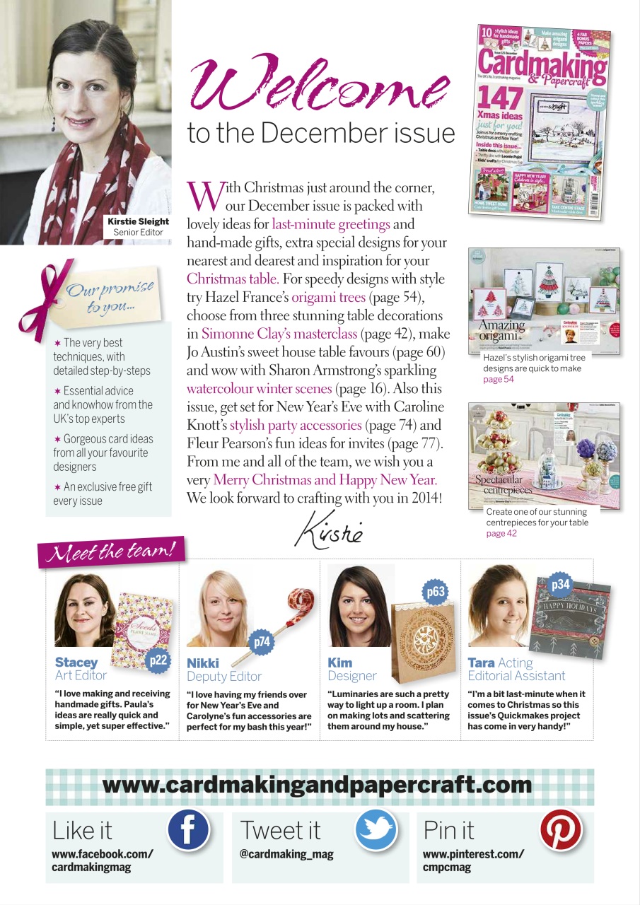 Cardmaking & Papercraft Preview Pages