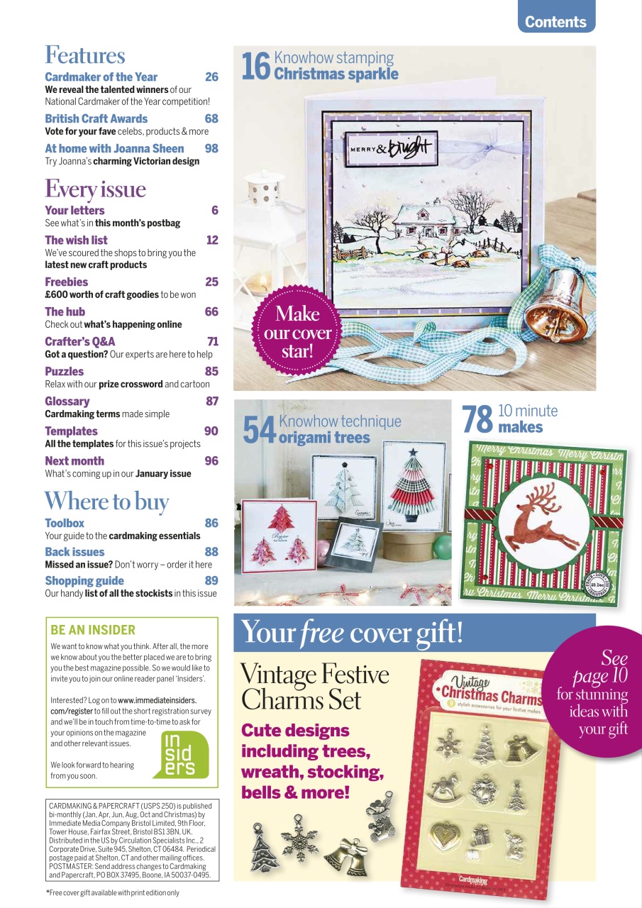 Cardmaking & Papercraft Preview Pages
