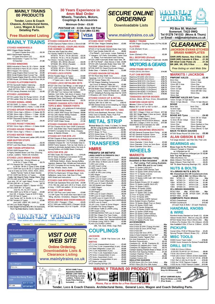 British Railway Modelling (BRM) Preview Pages