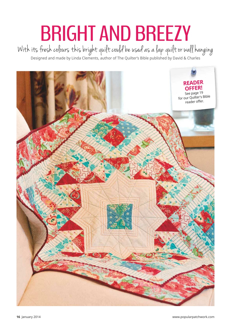 Popular Patchwork Magazine Preview Pages